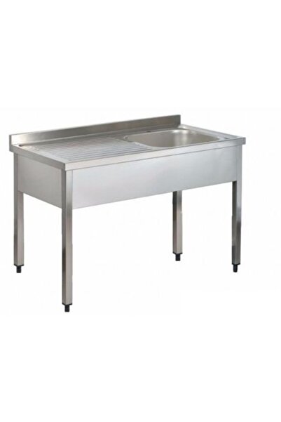 Moratti România Chiuveta spalator cu 1 cuva si picurator pe partea dreapta, Moratti, inox 1200 mm