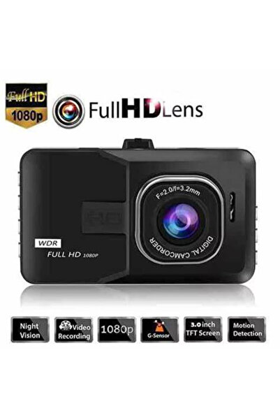D&K WONDER D&K Car DVR Camera, Full HD 1080p, LCD 3", 120° FOV, G-Sensor, Loop Recording