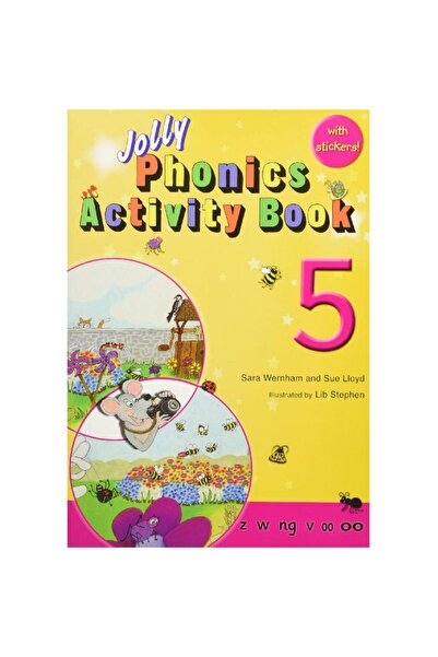 Jolly Phonics كتاب الأنشطة 5 - في الحروف الساكنة