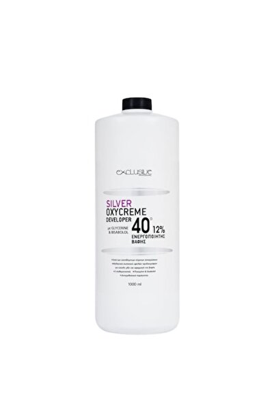 EXCLUSIVE PROFESSIONAL Oxidant pentru par Silver- 40 vol, 12% -1000ml