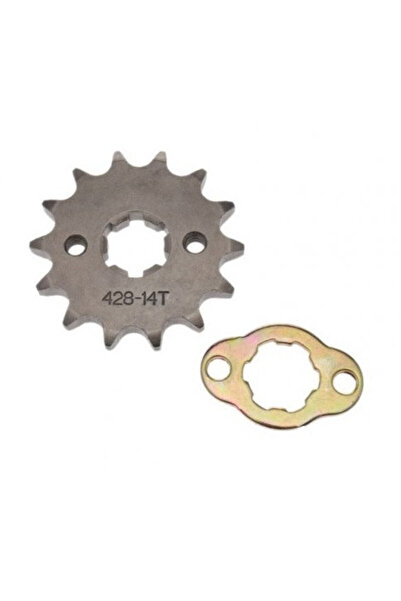 China Pinion mic de lanț 428 cu 14 dinți pentru Yamaha YBR 125cc