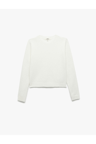 Koton Long Sleeve Crew Neck Knitwear Sweater