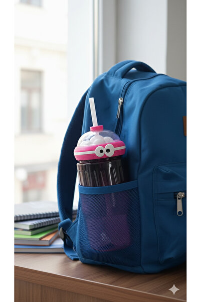 Elit Set of 3 Motivational Water Bottles - Daily Sports Camping Water Bottle Water Bottle with Straw