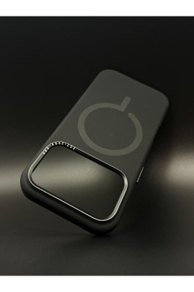 GENERAL جراب MagSafe من السيليكون الممتاز لجهاز iPhone 17 Pro Max - نحيف، مقاوم للصدمات، مع شحن لاسلكي.