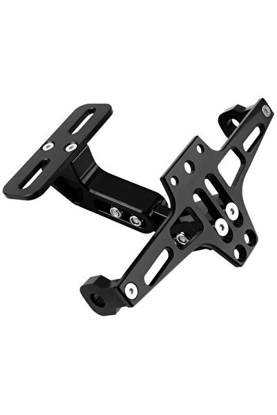 China Suport universal pentru număr de înmatriculare moto (aluminiu)