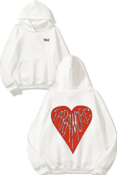 THEWERT Φούτερ με κουκούλα Paramore Red Design με στάμπα στην πλάτη