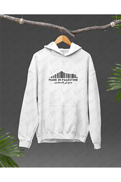 Nulivez هودي كبير الحجم للجنسين بتصميم فلسطيني مطبوع عالي الجودة