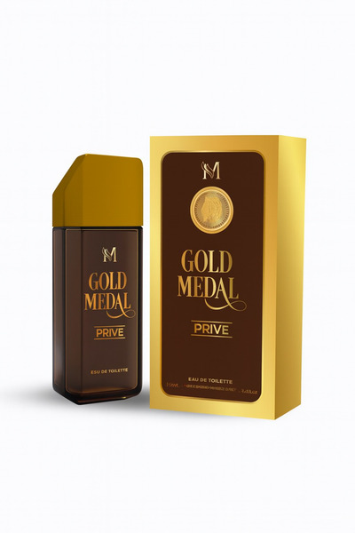 montage Men's Perfume Gold Medal Prive Eau de Parfum 100 ml – Oriental Woody, Elegant & Persistent