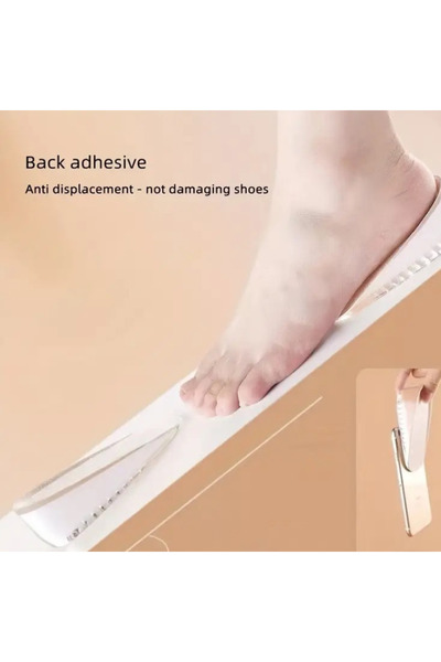 OEM Set of 2 Silicone insoles, heightening, corrects bad gait