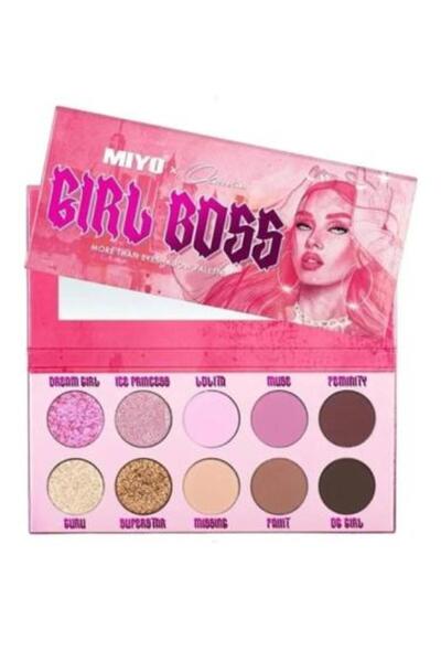 MİO لوحة ظلال العيون جيرل بوس من - ١٠ ألوان - ١٣ جم