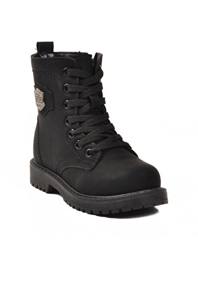 WALKWAY 24028 P Μαύρο-Σμαραγδένιο Παιδικό Μποτάκι