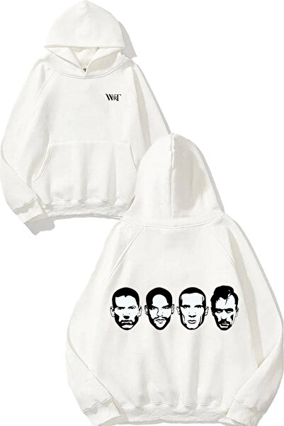 THEWERT Φούτερ με κουκούλα με στάμπα στην πλάτη Prıson Break 7