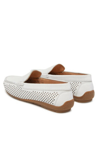 ARA Γυναικεία Μοκασίνια λευκά ARA-12-19222-04 ΛΕΥΚΟ