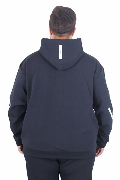 Starbattal Комплект спортен екип с двойна лицева страна за големи размери M.G TK25611 ТЪМНОСИН