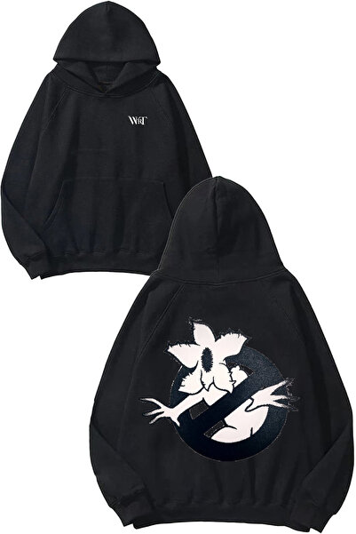 THEWERT Φούτερ με κουκούλα με στάμπα στην πλάτη Stranger Things 5