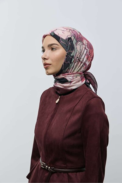 Modakaşmir Marbled Pattern Bamboo Scarf