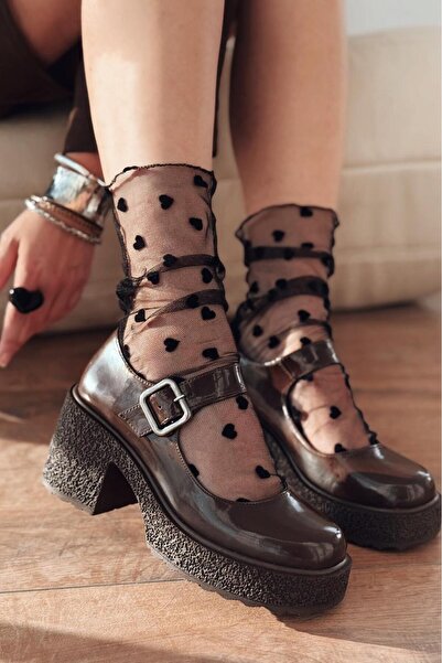 I Love Shoes Jove Mary Jane Light Brown Patent Leather