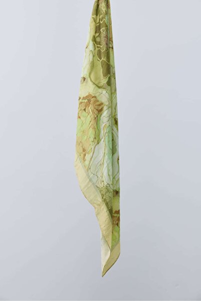 Modakaşmir Marbled Pattern Bamboo Scarf