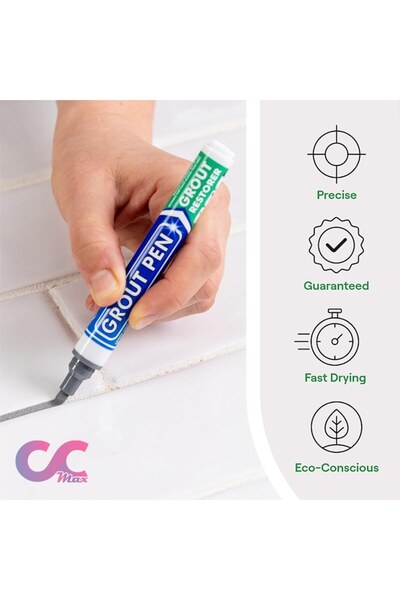 TrioStore Corrective Marker with Grey Paint for Tile Joints, 15ml