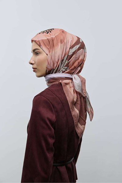 Modakaşmir Roselith Desen Bambu Eşarp