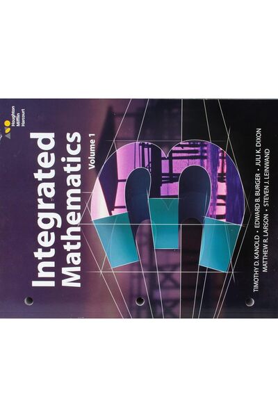 Houghton Mifflin الطبعة التفاعلية للطلاب، المجلد الأول (للاستهلاك) ٢٠١٥، غلاف...