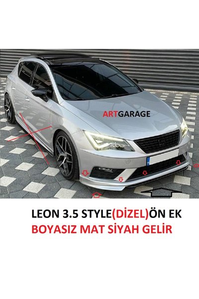 Bodykitartgarage LEON 3.5 STYLE ÖN EK(BOYASIZ)FİBERGLASS