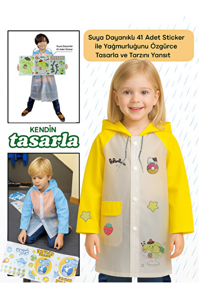 Casabony Design Your Own Girl's Raincoat