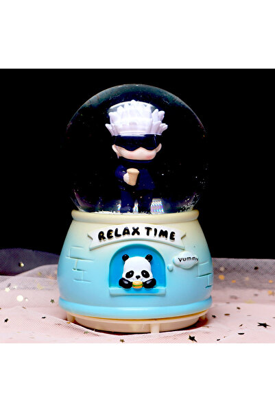 Livava Naruto Büyük Boy Kar Küresi Işıklı, Müzikli, Püskürtmeli, Mavi, 16X12