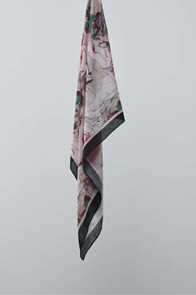 Modakaşmir Marbled Pattern Bamboo Scarf