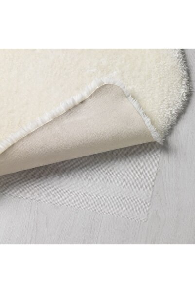 Davida Dreams Faux fur rug, soft, warm and comfortable, 85x55 cm, white