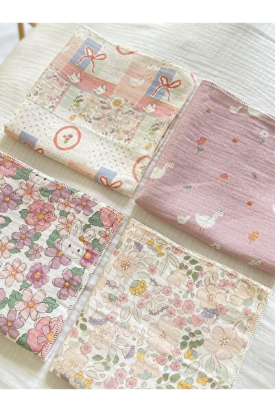 Zezig Müslin Mendil Seti (4'lü) - LIL