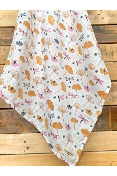 Derin Boutique Shop غطاء من الموسلين البرتقالي