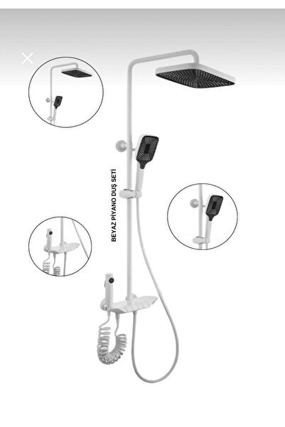 ATL LÜKS PİYANO DUŞ SETİ TEPE ROBOT BATARYALI 4 TUŞLU SET