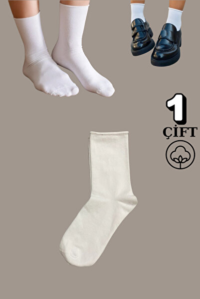 stellare Γυναικείες κάλτσες χωρίς λάστιχο – Μονό πακέτο, βαμβακερές, χωρίς ρα...