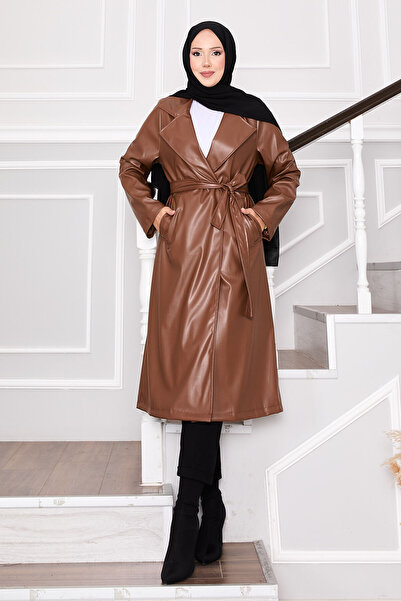 EBRUTESETTÜR Portable Belted Leather Cap