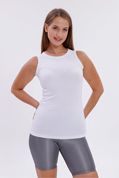 truyana Women's Ribbed Look Thick Strap Basic