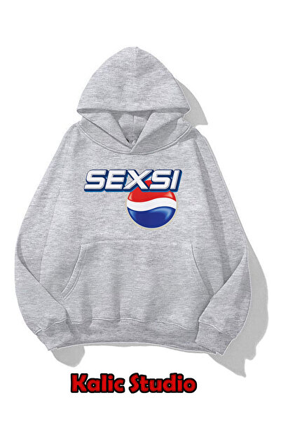 Kalic Studio y2k vintage unisex φούτερ γκρι