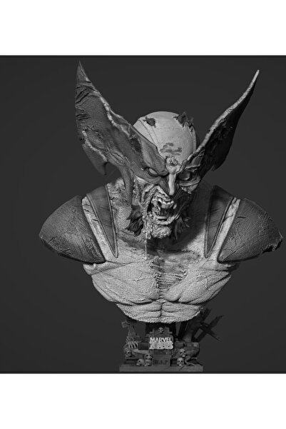 saranostra Wolverine 3d Figür – Boyasız Hobi Modeli, Koleksiyonluk – Kendin Boya