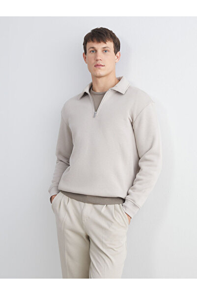 LC Waikiki Alegeri strălucitoare de la Shining Store |   Hanorac pentru bărbați cu guler polo