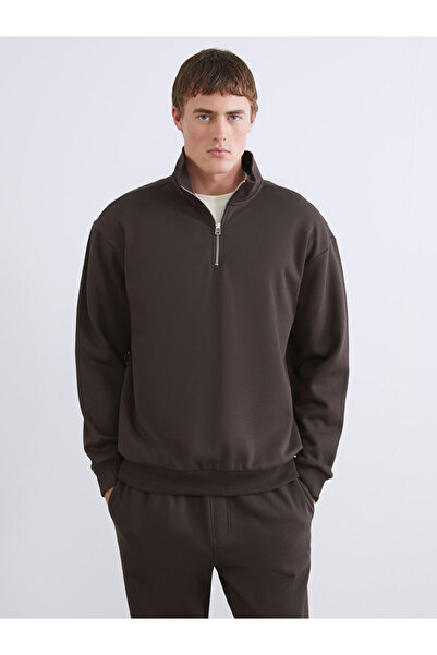 LC Waikiki Maro guler ridicat Swea pentru bărbați tricou