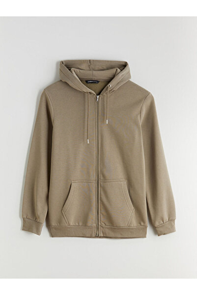 LC Waikiki Selecții strălucitoare de la Shining Store |   Hanorac cu mânecă lungă și fermoar pentru bărbați