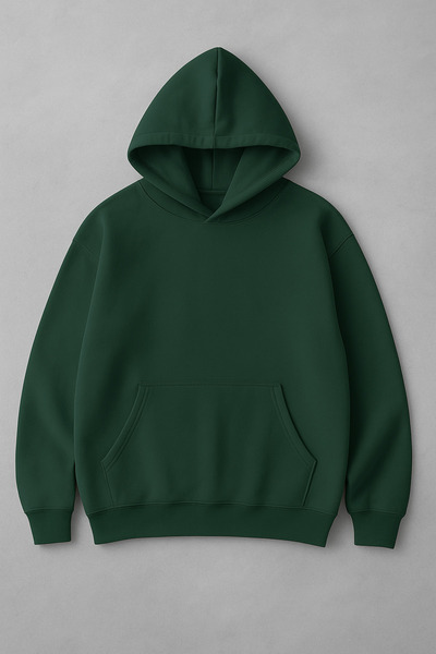 LORVEX Hanorac simplu unisex supradimensionat din bumbac tricou