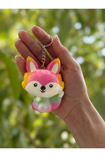 PARLAK EVREN سلسلة مفاتيح ناعمة وزينة للحقائب