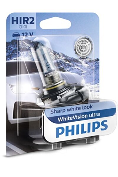 Philips HEADLIGHT BULB HIR2 PX22D 55W 12V WHITE VISION ULTRA