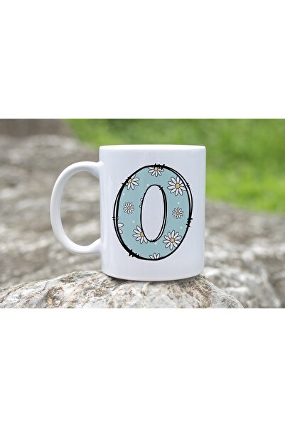 Beramussa كوب على شكل حرف O مزين بنقشة الأقحوان، كوب شاي وقهوة مزين بالزهور، ...