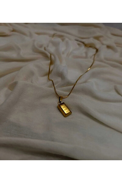 staınless steel Külçeli Çelik Kolye