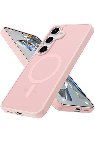 Rivor Samsung Galaxy A16 Uyumlu Kılıf Kamera Yükseltili Magsafe Şarj Özellikli Mat Yüzey Sert Kapak