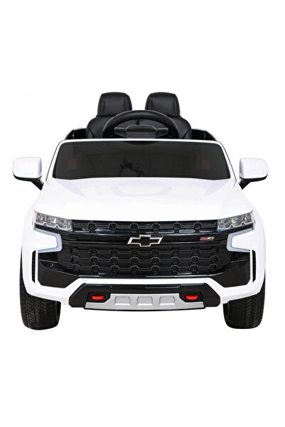 NOVOKIDS NOVOKIDS™ Chevrolet Tahoe SUV Battery-Powered Electric Ride-On Car for Kids, White