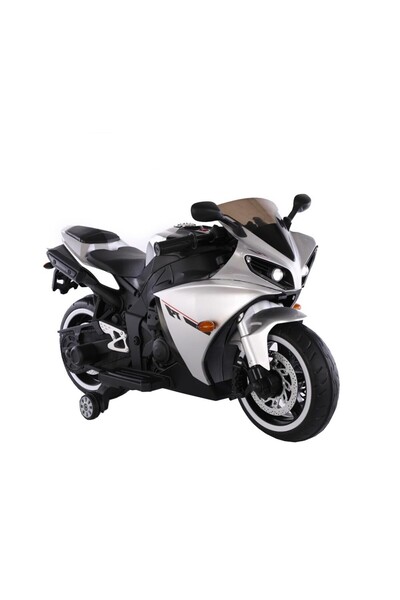 NOVOKIDS NOVOKIDS™ Aspen Premium Motor Battery-Powered Electric Motorcycle for Kids, White