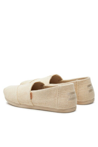 Toms Γυναικείες εσπαντρίγιες μπεζ TOMS-10020656 101 NAT UND MET LINEN WM ALPR ESP
